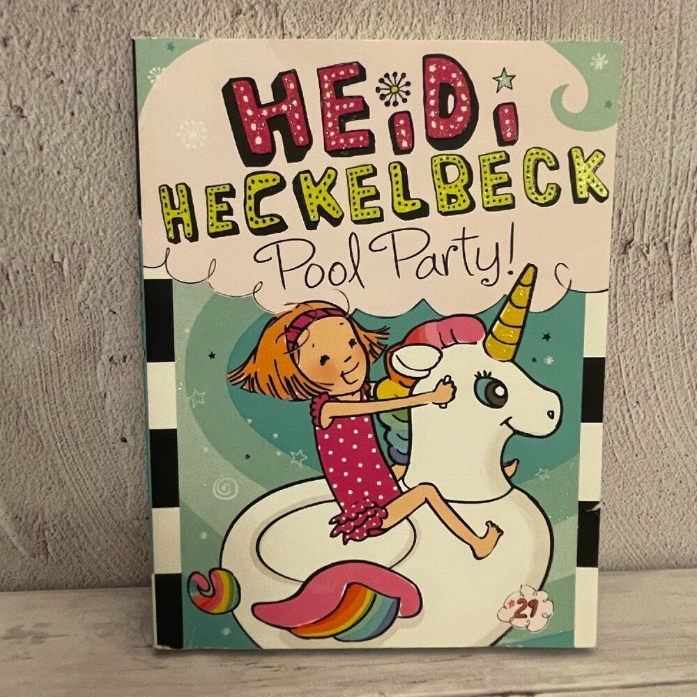 5 for $15📕Heidi Heckelbeck Pool Party! Kids Book (SKU: 287MI)